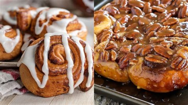 Are sticky buns and cinnamon rolls the same?