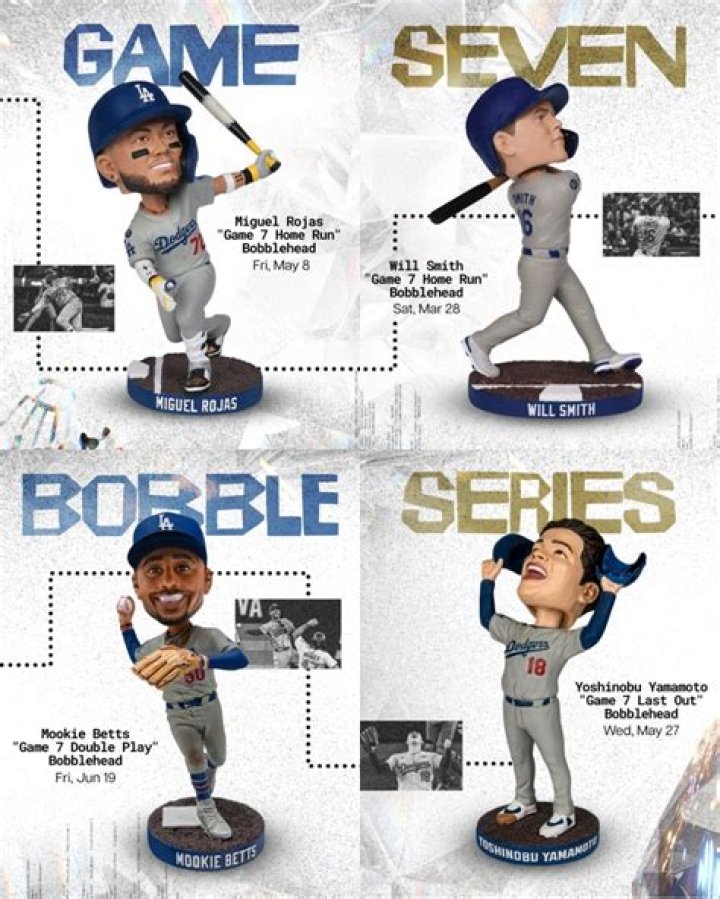 Are the Dodgers giving away bobbleheads this year?