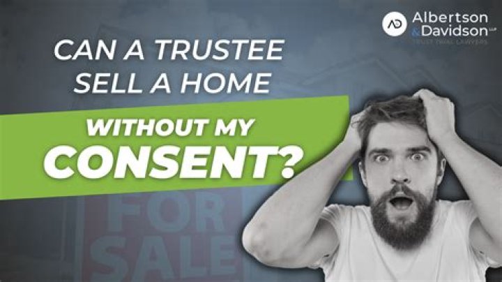 Can a bankruptcy trustee sell your home?