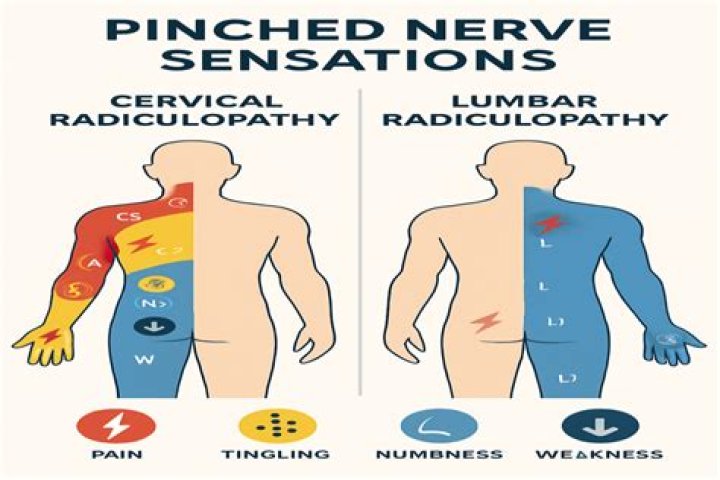 Can a pinched nerve cause hand to shake?