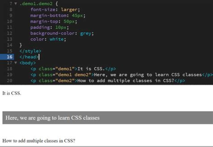 Can HTML have multiple classes?