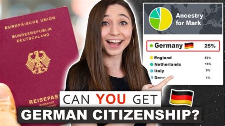 Can I become a German citizen by descent?
