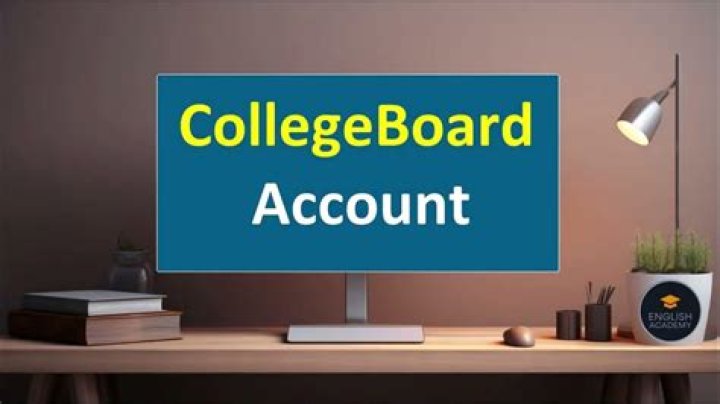 Can I create a new College Board account?