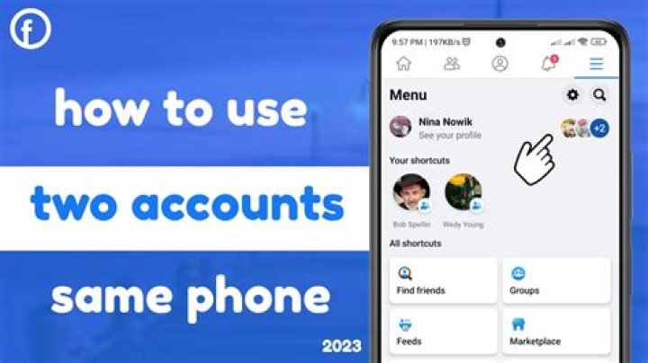 Can I have 2 Facebook Messenger accounts?
