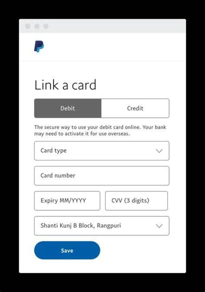 Can I link my PayPal cash card to my PayPal credit?