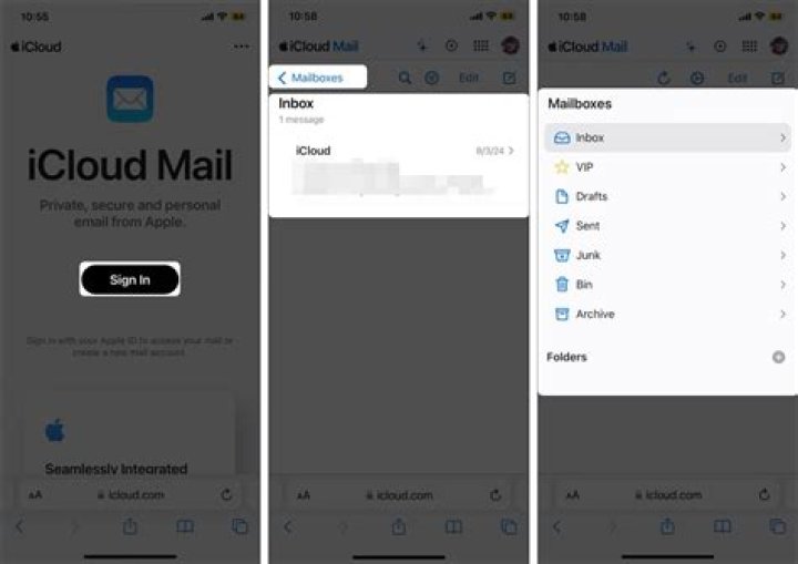 Can I log into iCloud email on Android?