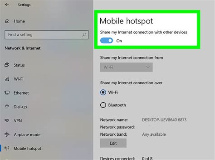 Can I share my Internet connection?