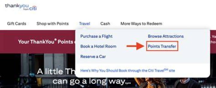Can I transfer Citi ThankYou points to spouse?