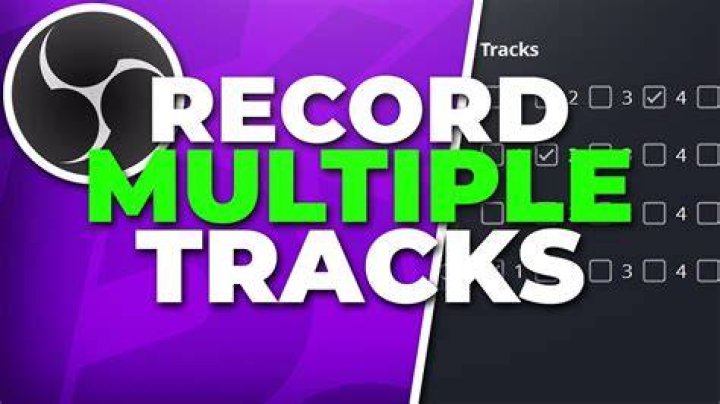 Can OBS record multiple audio tracks?