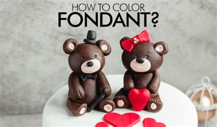 Can you Colour chocolate fondant?