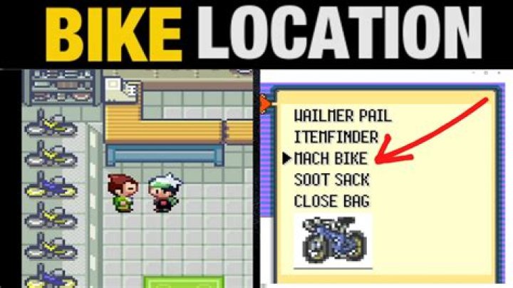 Can you get a bike in Pokemon Y?