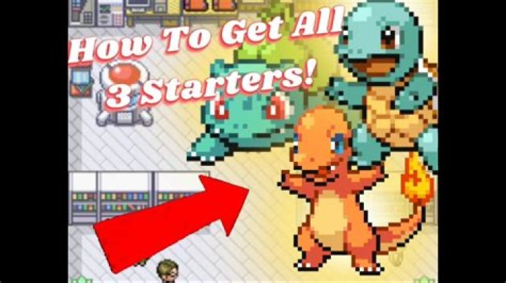 Can you get all 3 starters in Pokemon Blue?