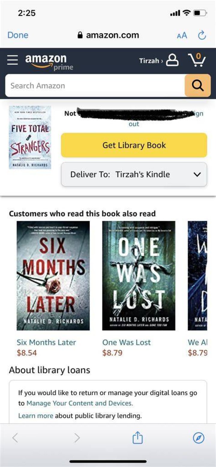 Can you get library books on Kindle?