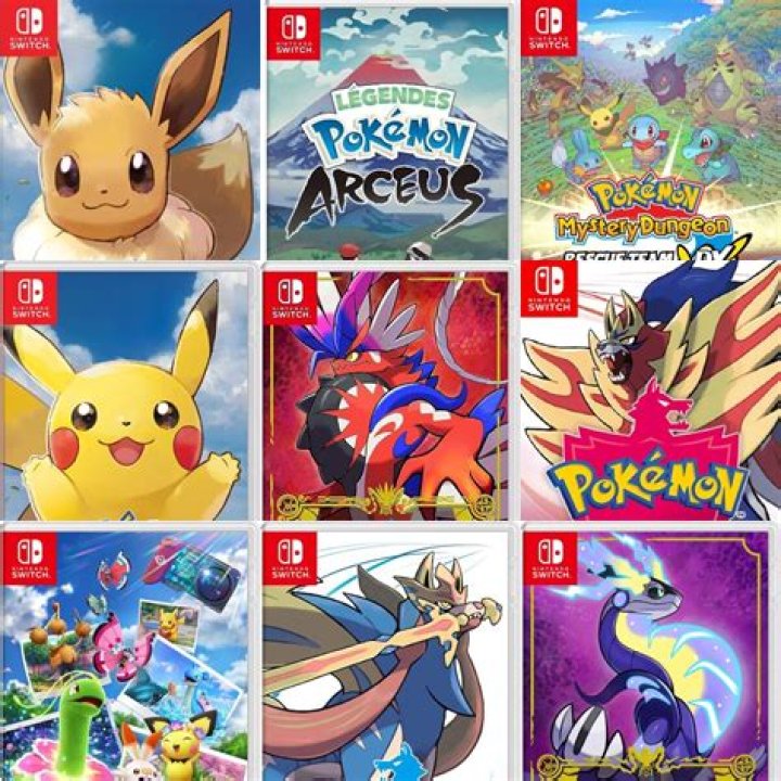 Can you play all Pokemon games on switch?