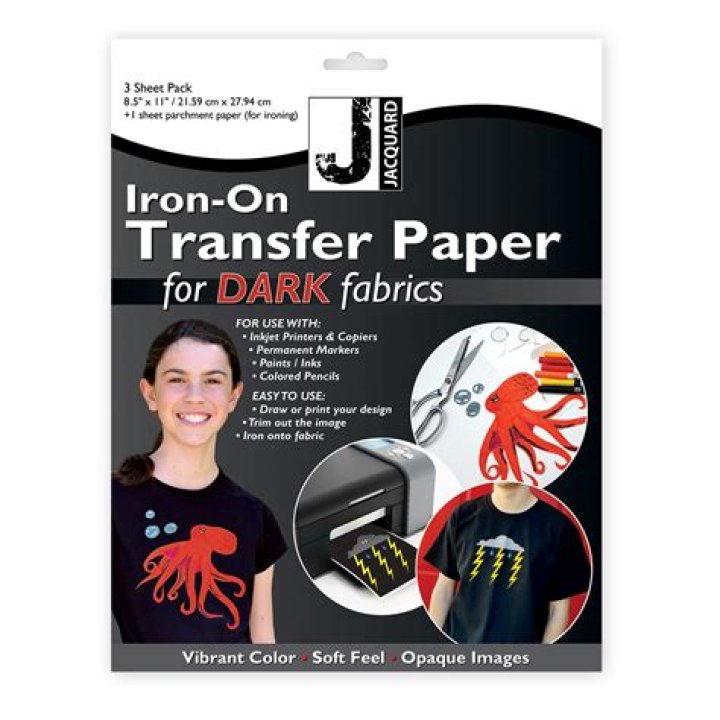 Can you print white on iron on paper?