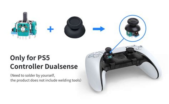 Can you replace the joystick on a ps4 controller?
