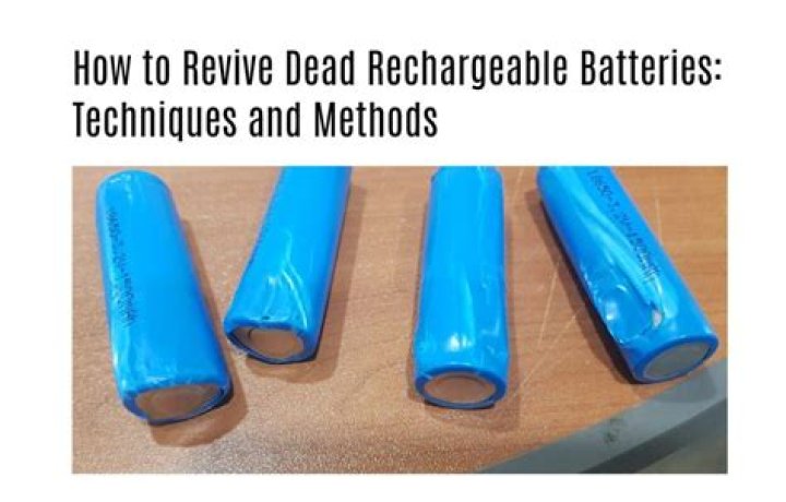 Can you revive dead rechargeable batteries?