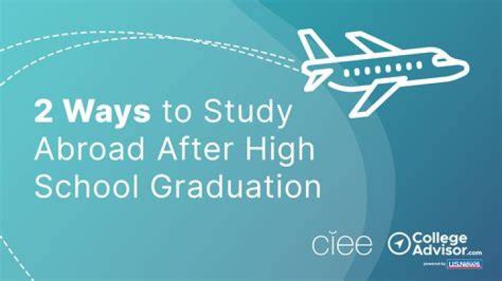 Can you study abroad after high school?