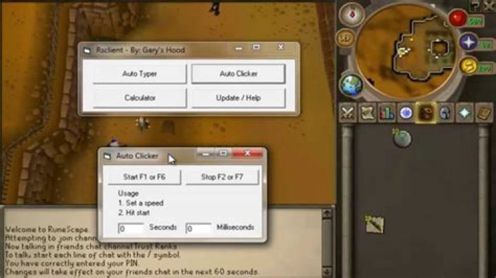 Can you use an Autoclicker on RuneScape?