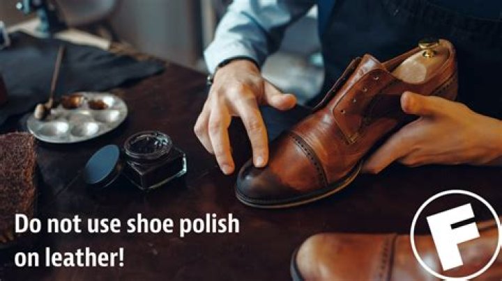 Can you use shoe polish on leather boots?