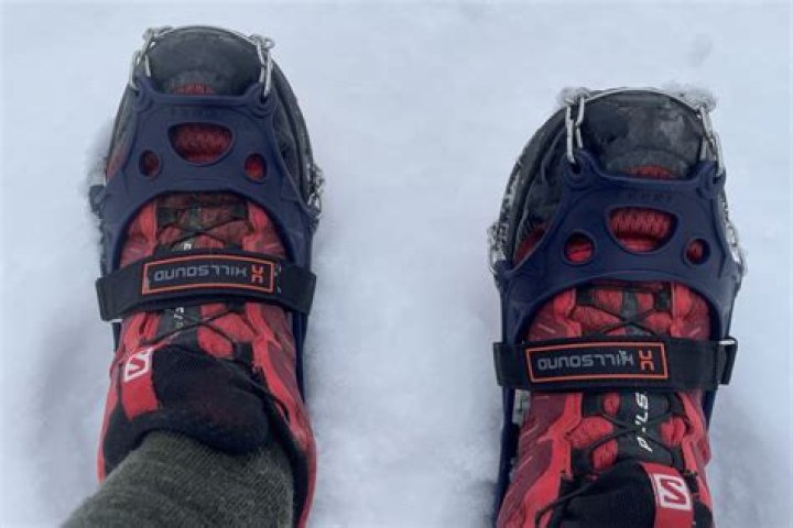 Can you wear crampons with trail runners?