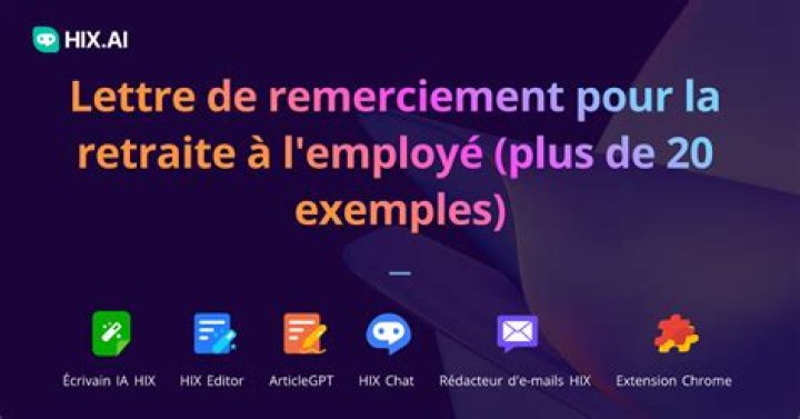 Comment remercier simplement retraite ?