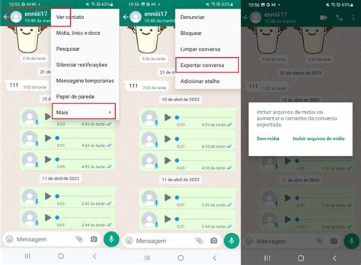 Como abrir um arquivo Data-base do WhatsApp?