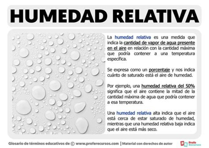 ¿Cómo aumentar la humedad relativa?