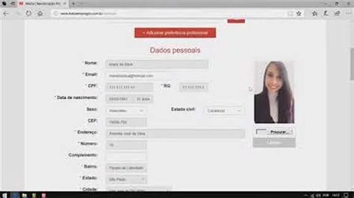 Como colocar o órgão expedidor no currículo?
