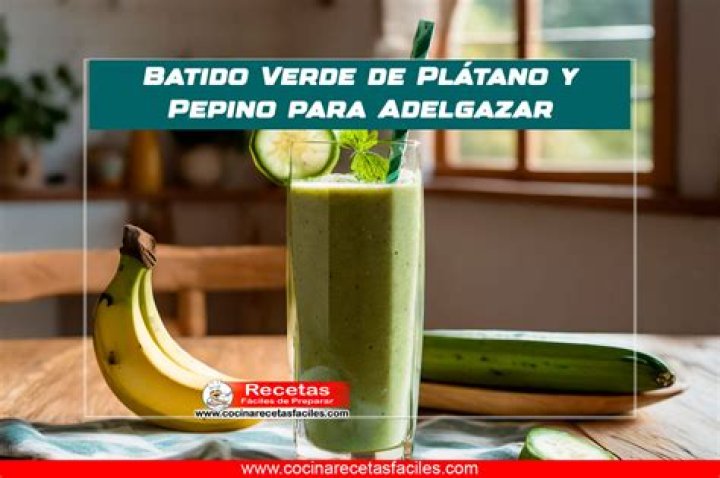 ¿Cómo comer platano verde para adelgazar?
