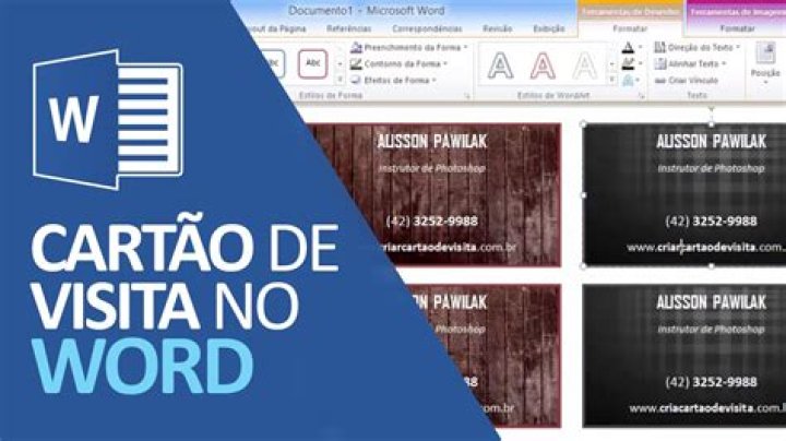Como fazer cartão de visita grátis?