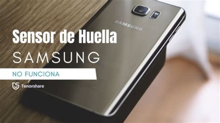 ¿Cómo funciona el sensor de huella en pantalla?