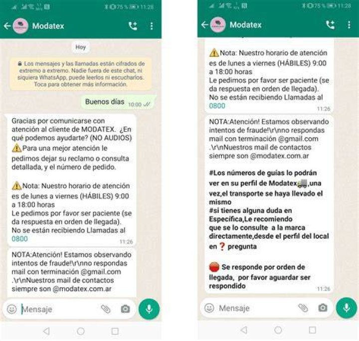 ¿Cómo hacer para no recibir mensajes de la página de personal?