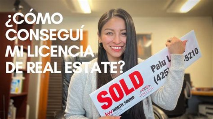¿Cómo obtener una licencia de Real Estate?