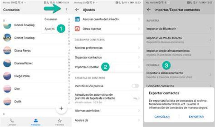 ¿Cómo pasar los contactos de un Android a un iPhone?