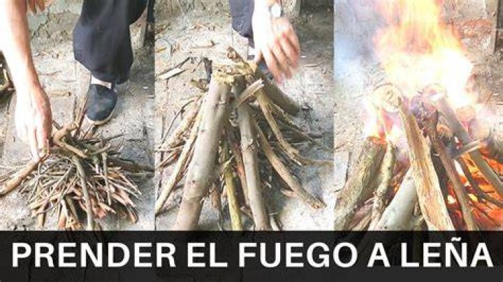 ¿Cómo prender el fuego para un asado con leña?