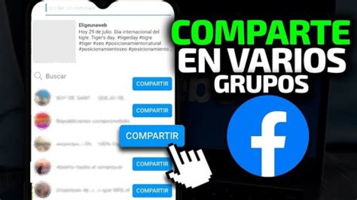 ¿Cómo publicar una venta en varios grupos de Facebook?