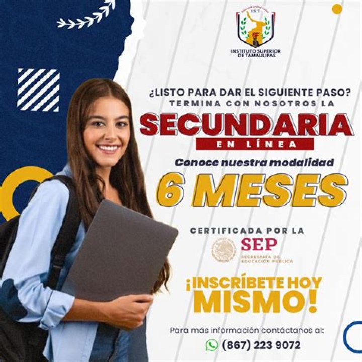 ¿Cómo puedo terminar la secundaria en línea?
