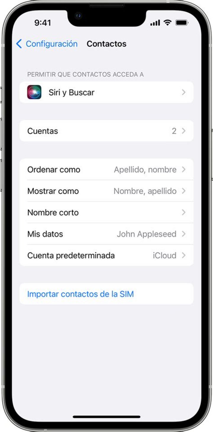 ¿Cómo puedo ver mis contactos en mi iPhone?