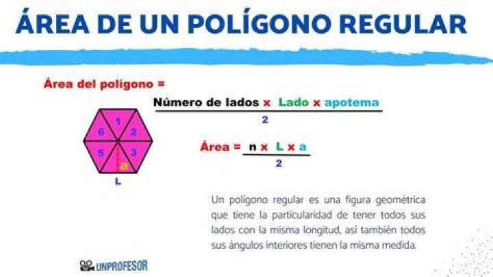 ¿Cómo se calcula el área de un polígono ejemplos?