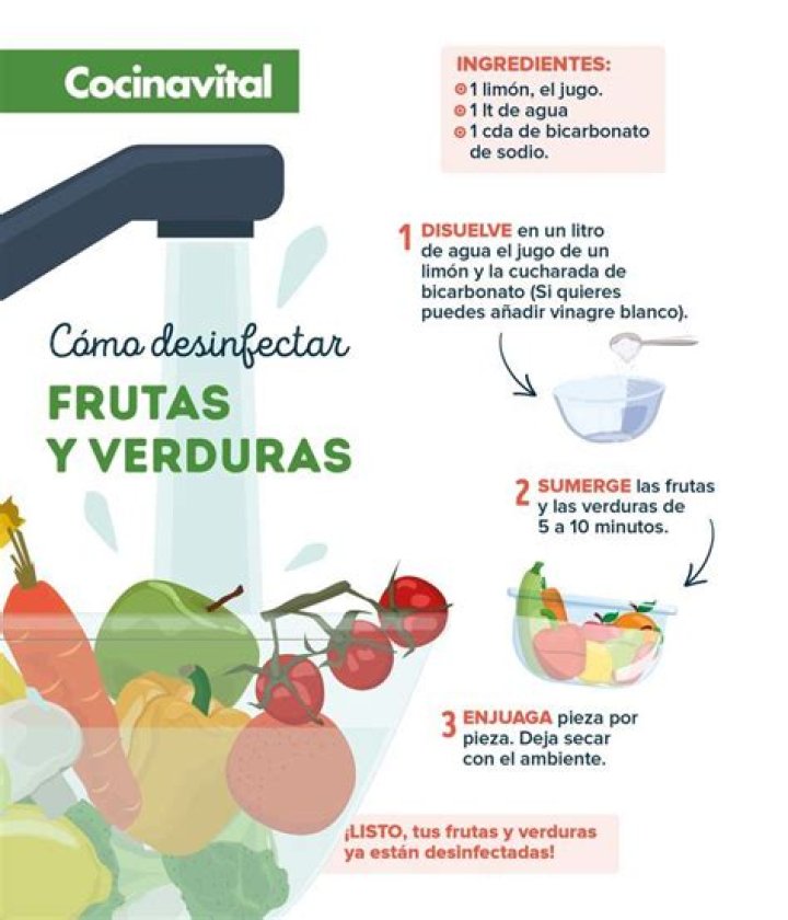 ¿Cómo se desinfecta con vinagre?