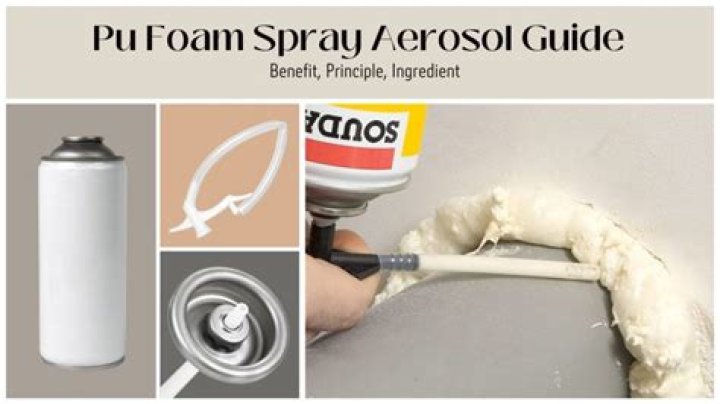 ¿Cómo se llama el spray que se hace espuma?