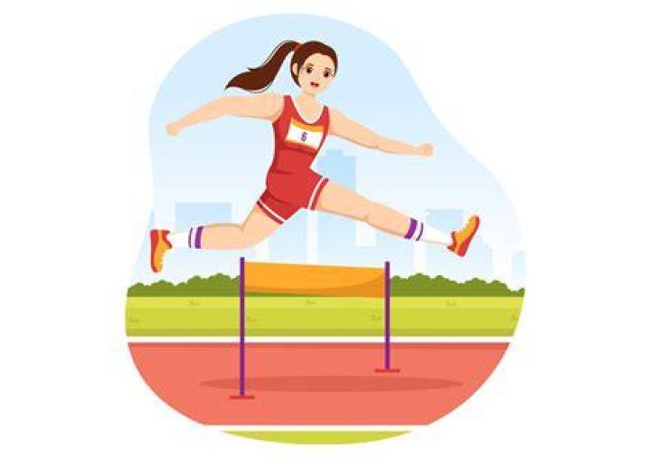 ¿Cuáles son las carreras de vallas en atletismo?