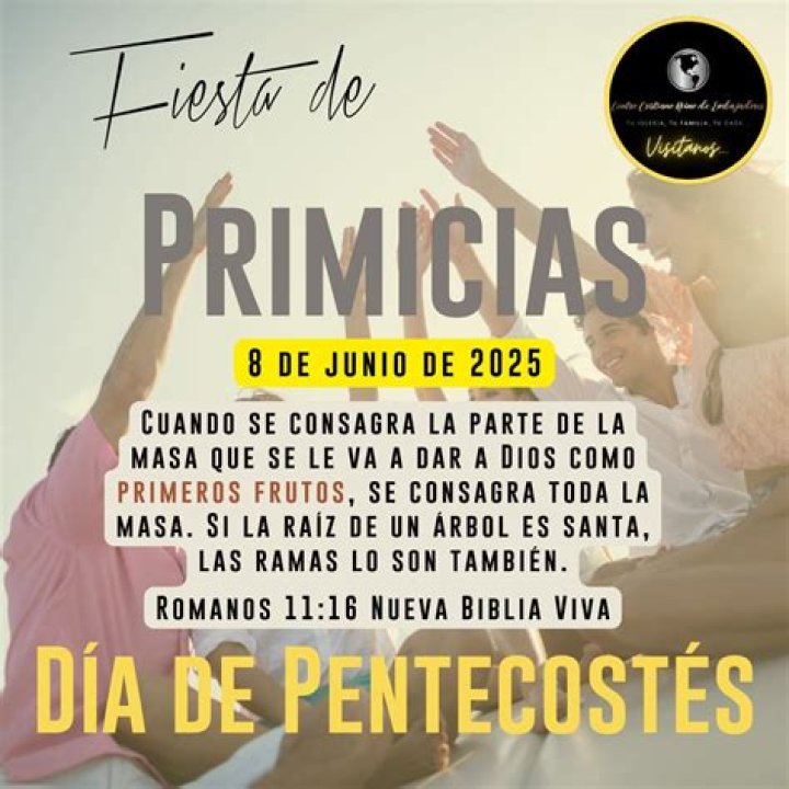 ¿Cuándo se celebra la fiesta de las primicias?