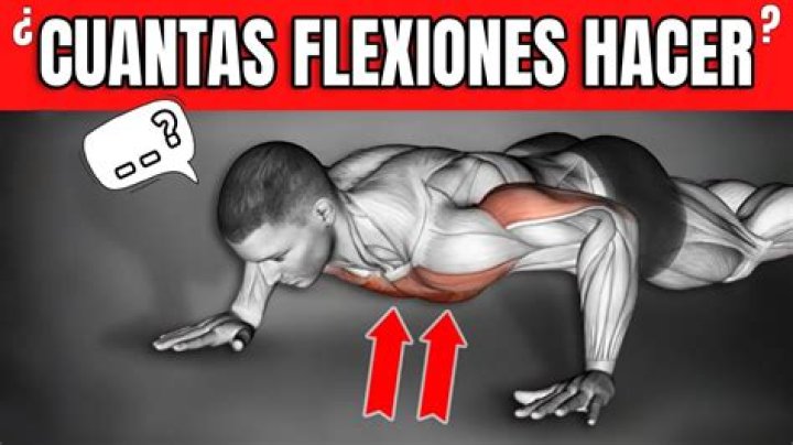 ¿Cuántas flexiones de brazos hay que hacer al día?