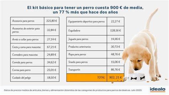 ¿Cuánto cuesta disecar a un perro?