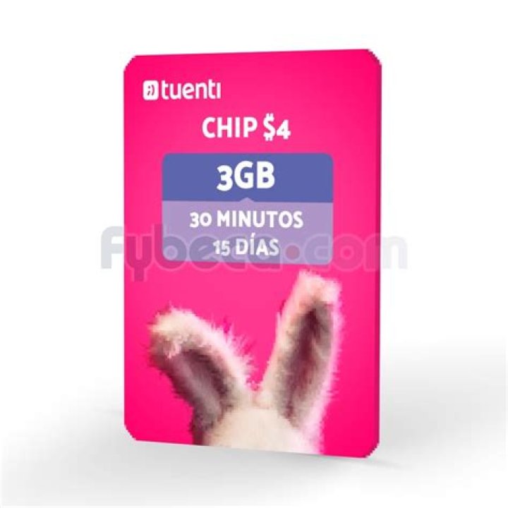 ¿Cuánto cuesta el chip de Tuenti?