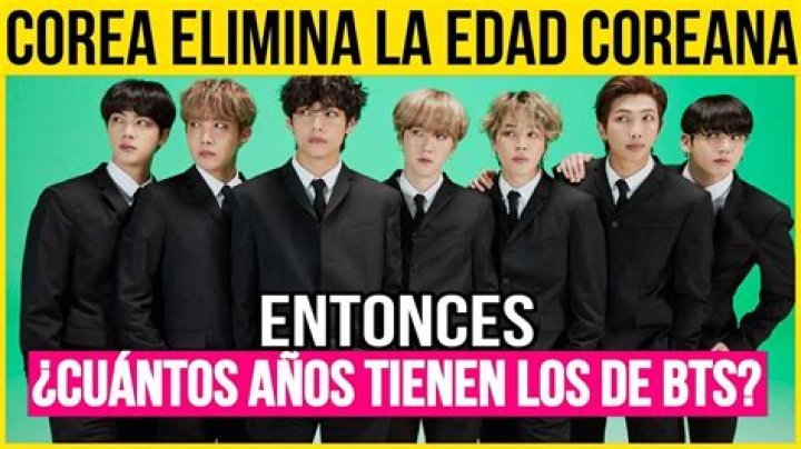¿Cuántos años tiene BTS cuando debutaron?
