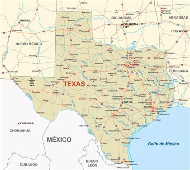 ¿Cuántos condados tiene el estado de Texas?