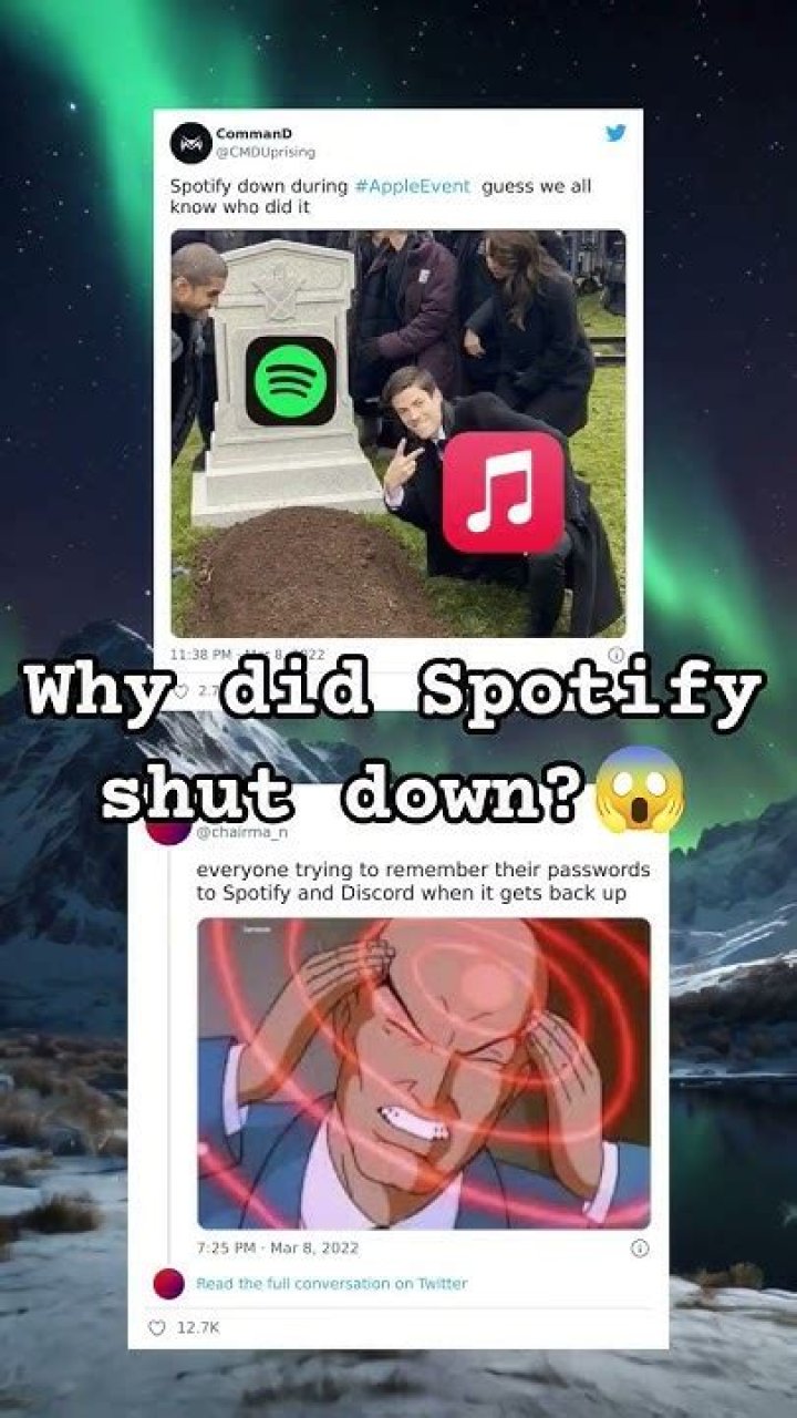 Did Spotify shut down?